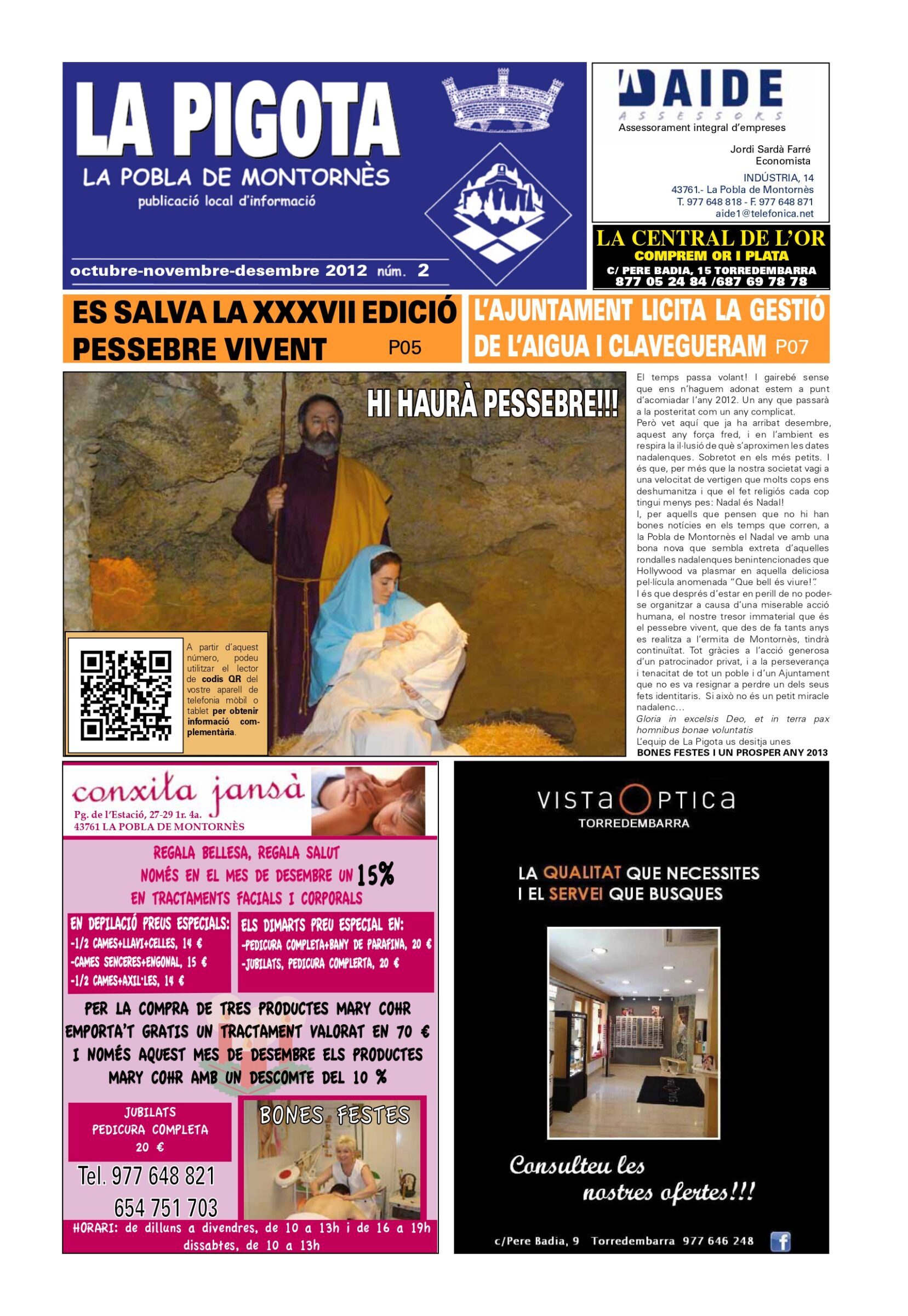 Revista La Pigota núm. 2 (Octubre, Novembre i Desembre 2012)