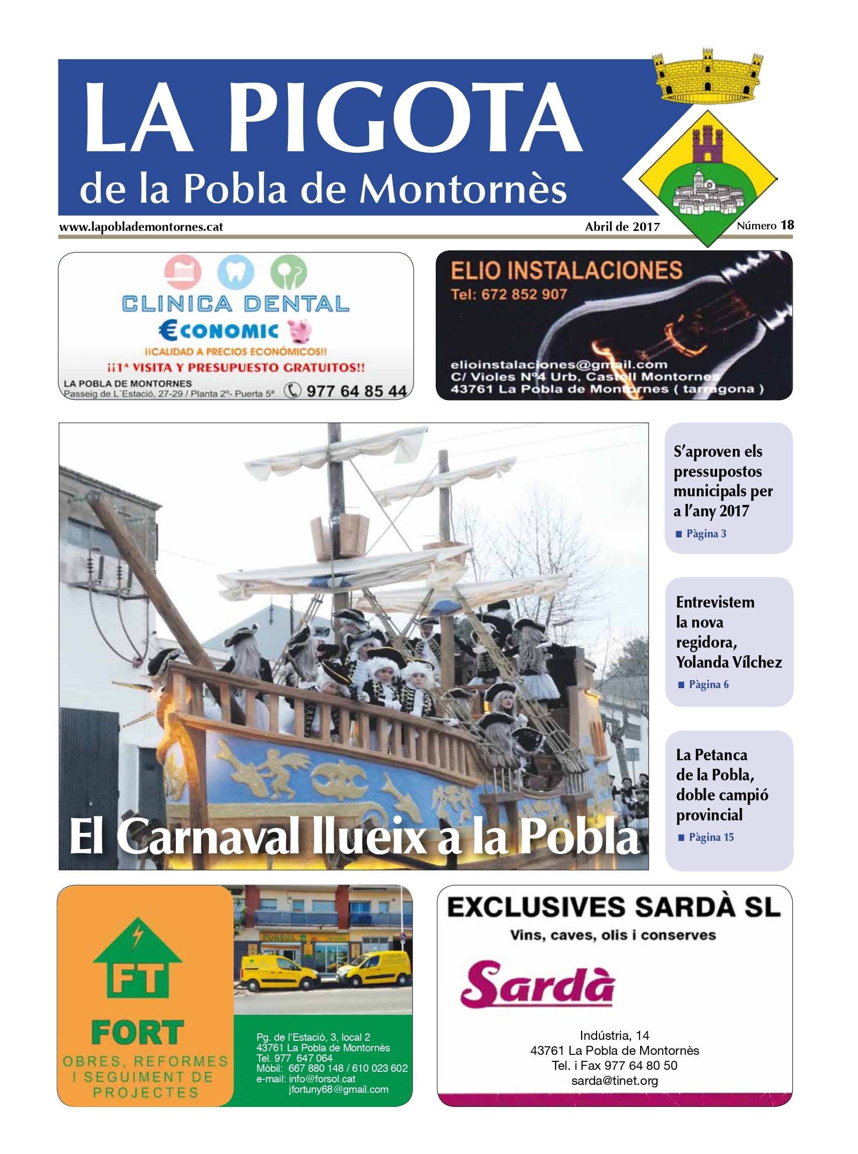 Revista La Pigota núm. 18 (Abril 2017)