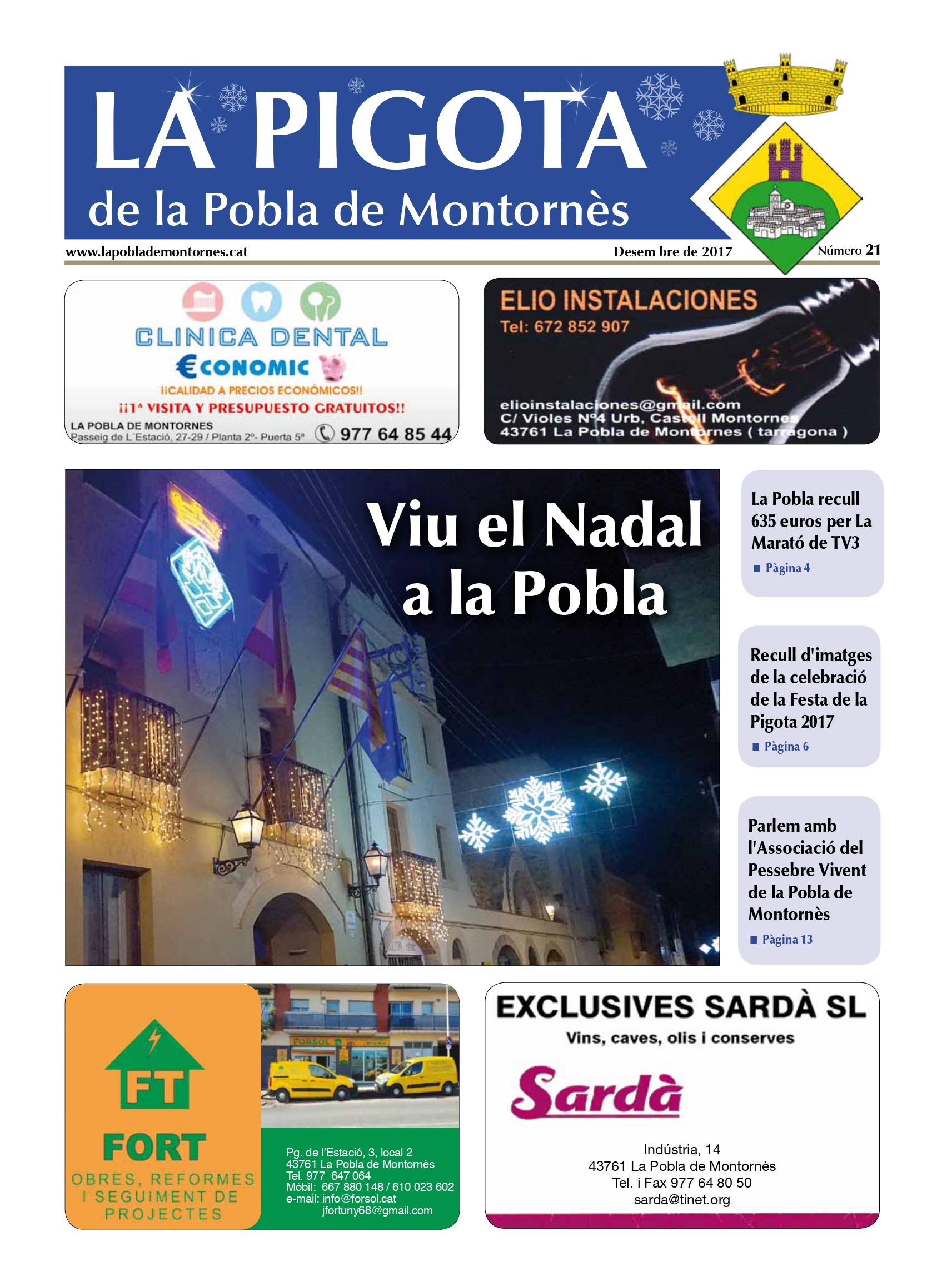 Revista La Pigota núm. 21 (Desembre 2017)