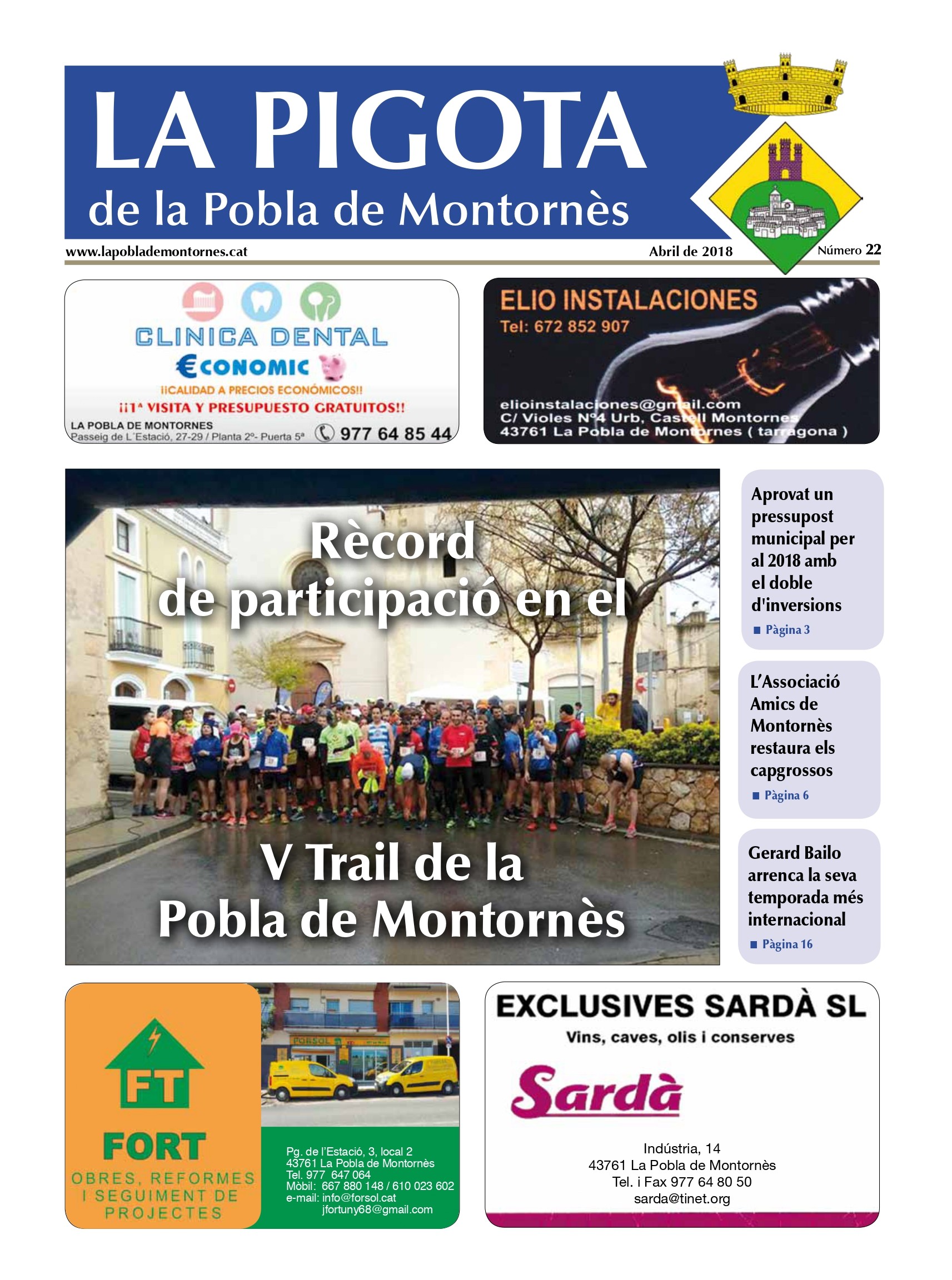 Revista La Pigota núm. 22 (Abril 2018)