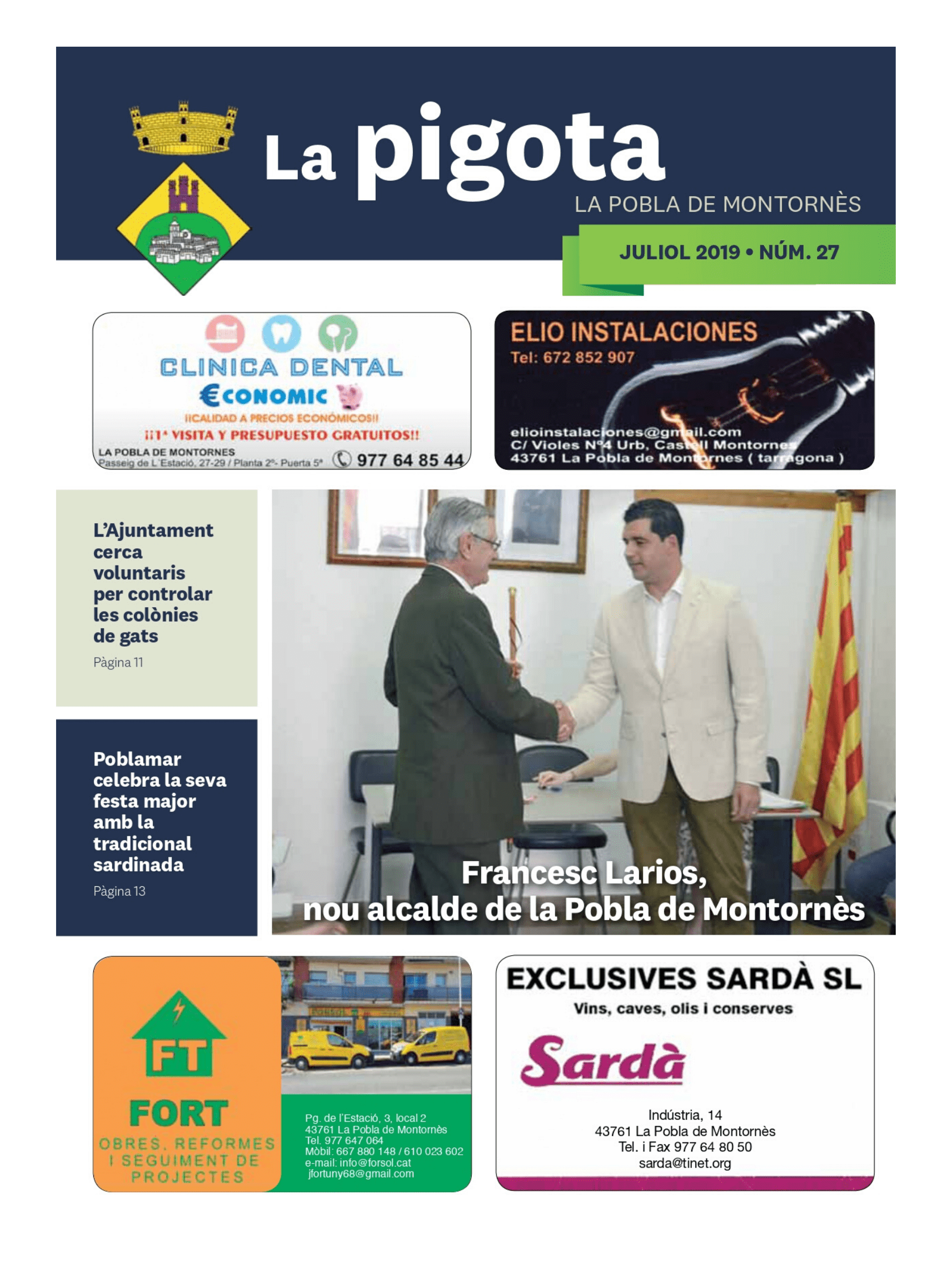 Revista La Pigota núm. 27 (Juliol 2019)