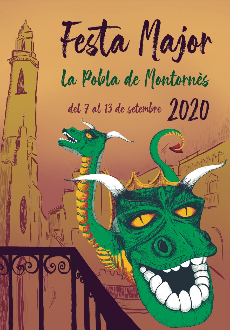 Ja tenim guanyadora del l Concurs del cartell de la Festa Major de la Pobla de Montornès 2020