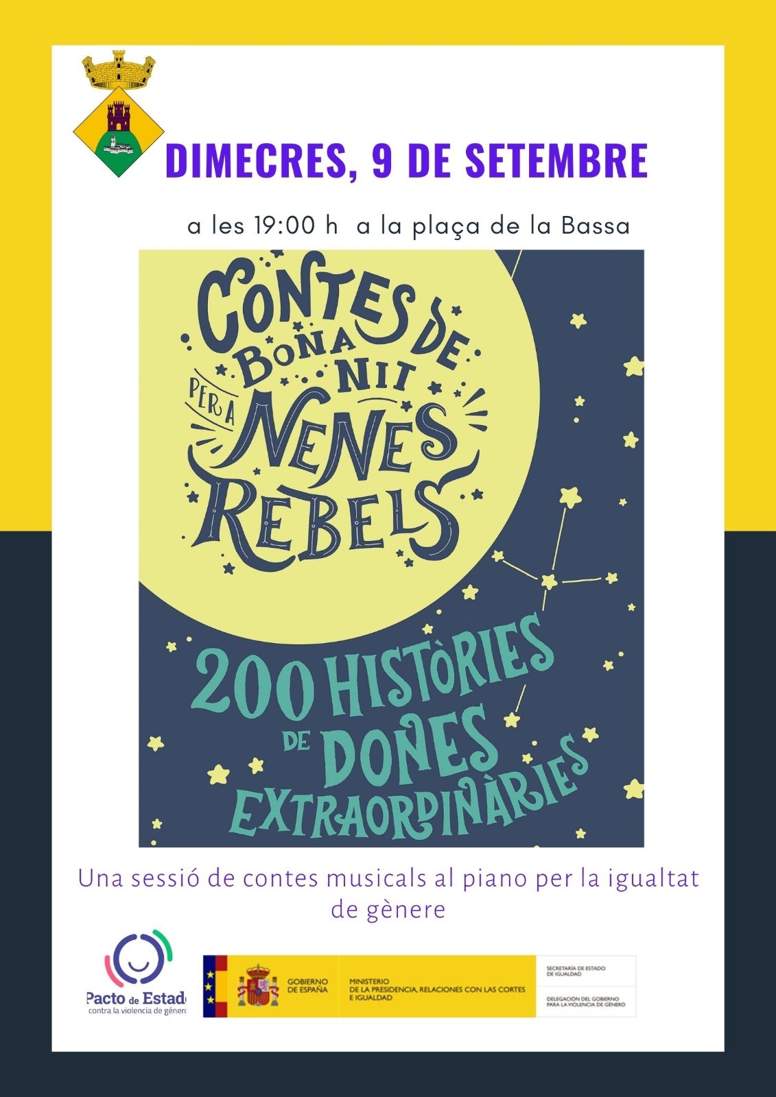 Espectacle infantil aquest 9 de setembre: ‘Contes de bona nit per a nenes rebels’