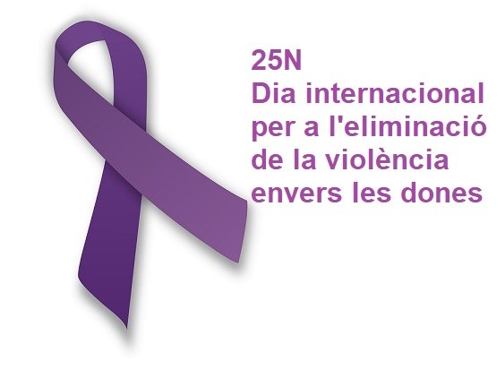 Ens sumem al manifest del Dia internacional per a l’eliminació de la violència envers les dones