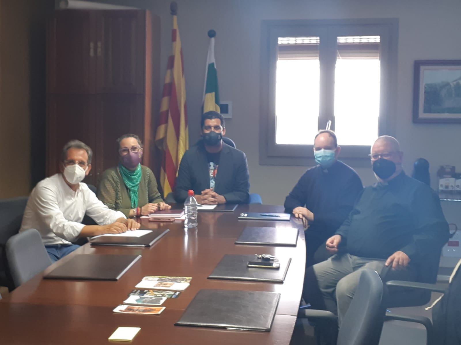 Reunió de l’Ajuntament amb Càritas Torredembarra