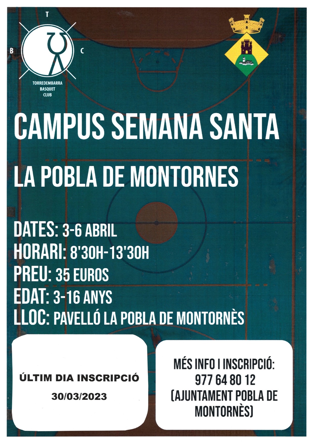 Campus Multiesport Setmana Santa 2023 a la Pobla