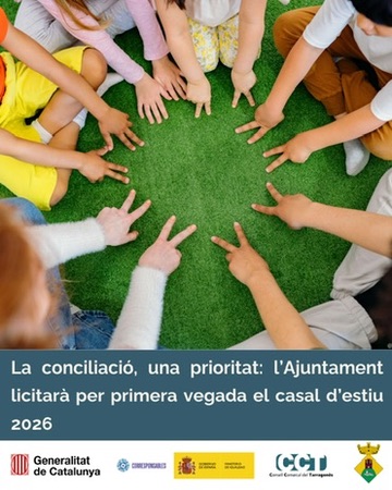 📣La conciliació, una prioritat: l’Ajuntament licitarà per primera vegada el casal d’estiu 2026