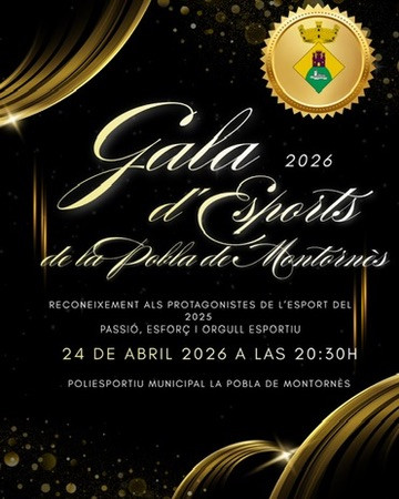 Primera Gala de l’Esport de la Pobla de Montornès