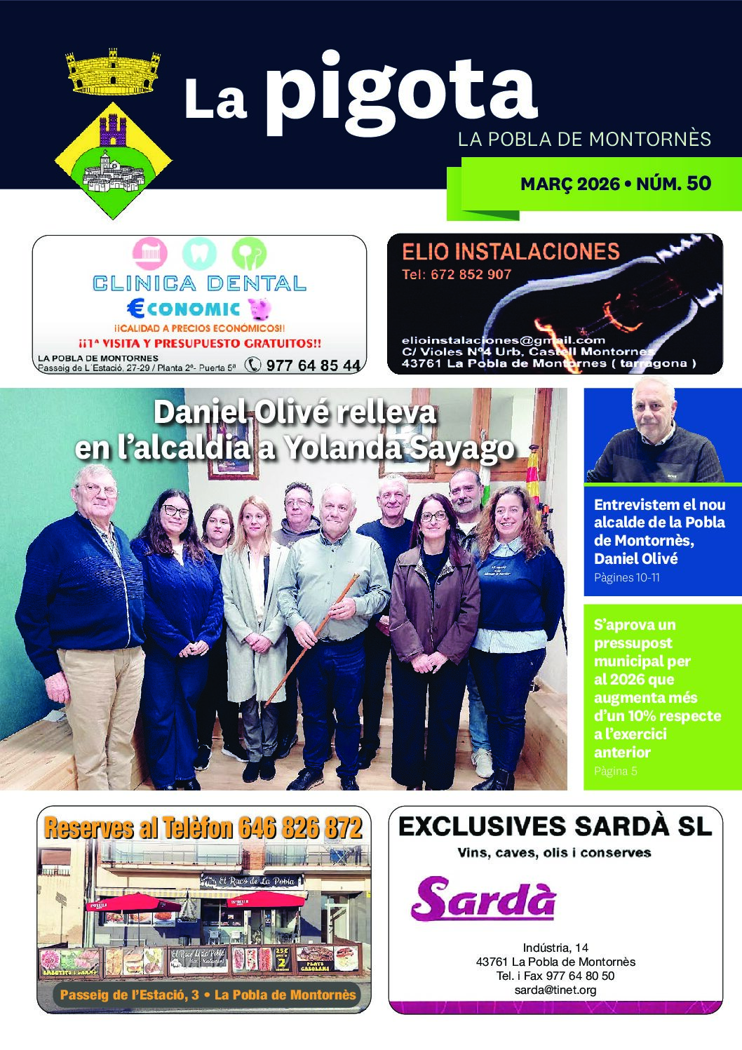 Revista La Pigota núm. 50 (Març 2026)