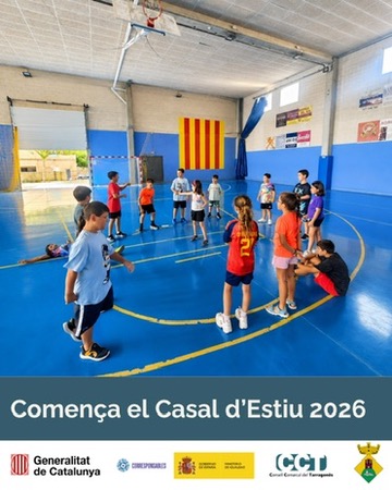 El Casal d’Estiu Municipal 2026 ja està en marxa!