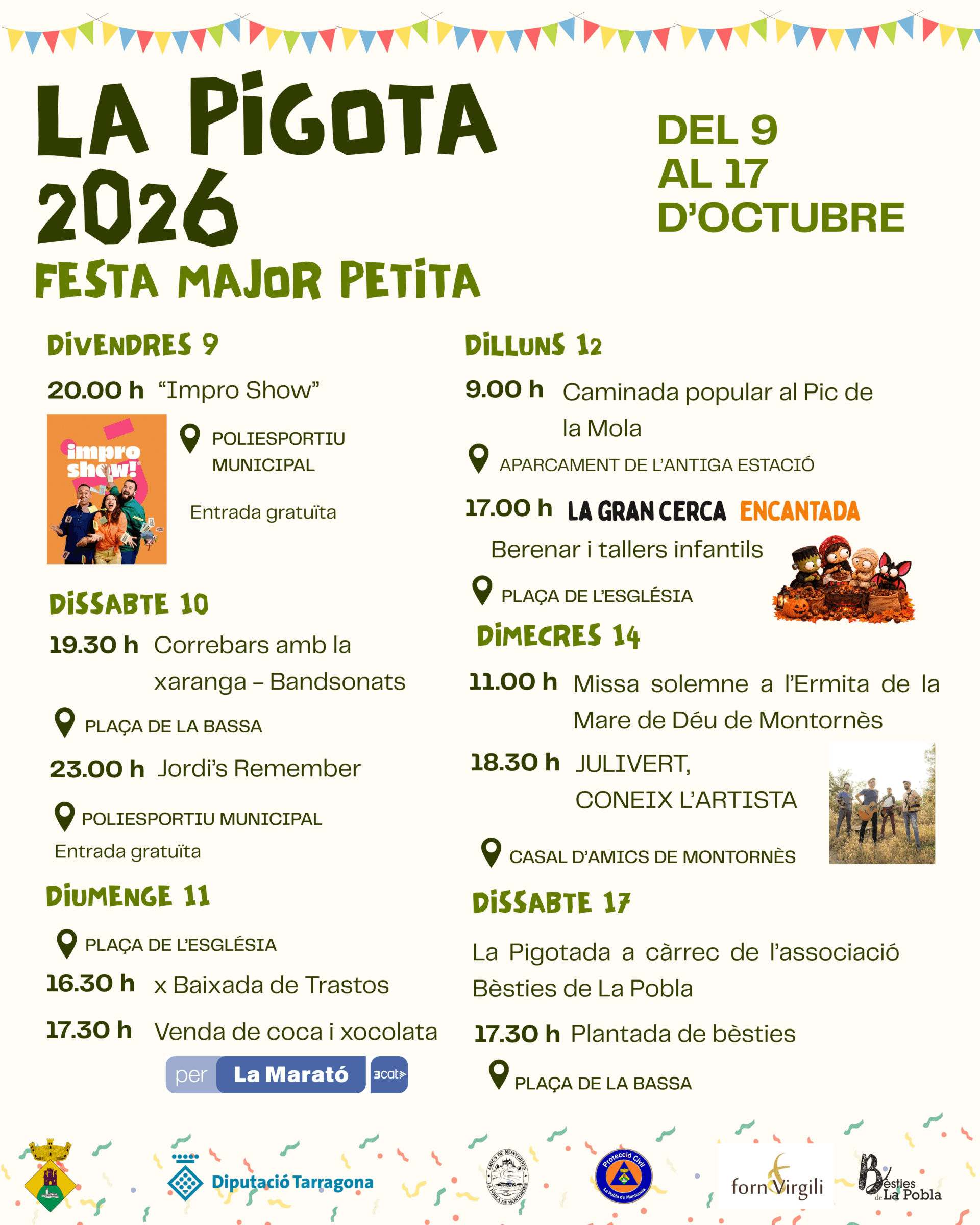 LA PIGOTA 2026 | FESTA MAJOR PETITA